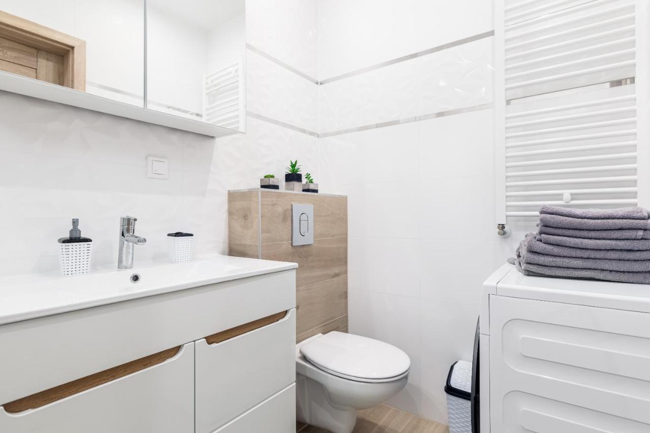 Przytulny Apartament 65 W Centrum Sczecina ชเตชชิน ภายนอก รูปภาพ