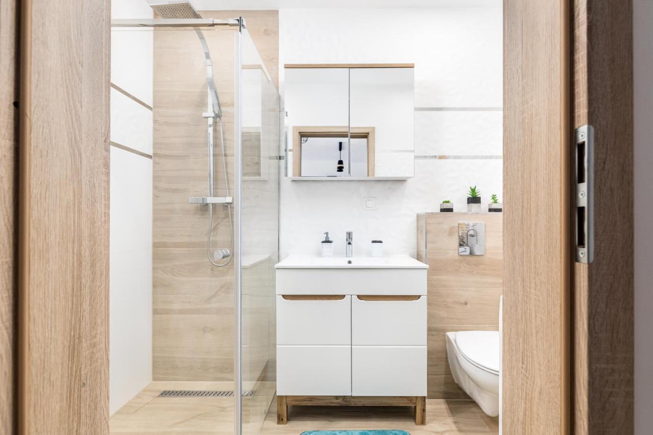 Przytulny Apartament 65 W Centrum Sczecina ชเตชชิน ภายนอก รูปภาพ